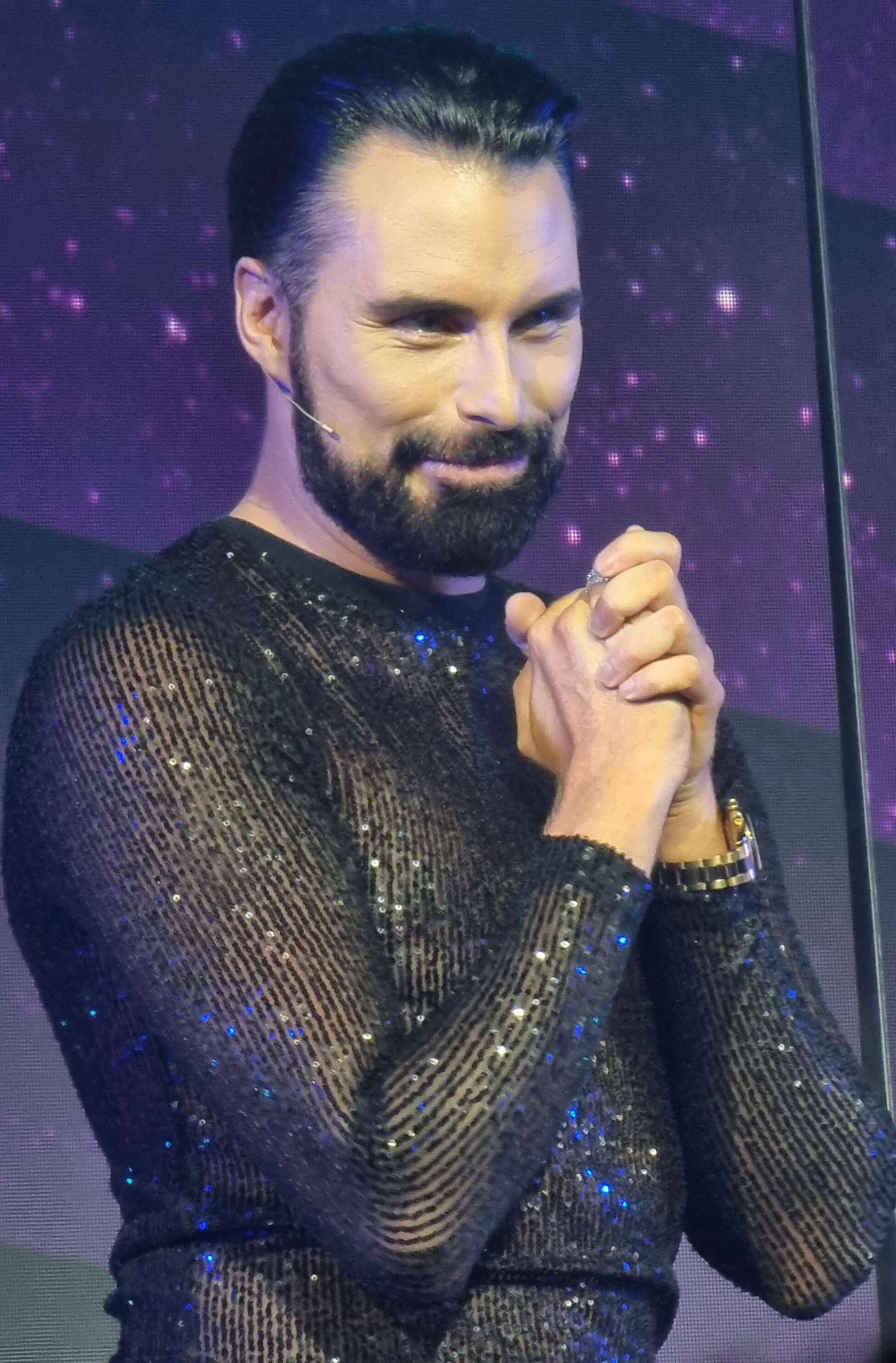 Rylan Clark Showbiz Fist